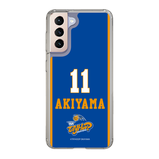スリムプロテクションケース［ トライフープ岡山 - #11 AKIYAMA ］