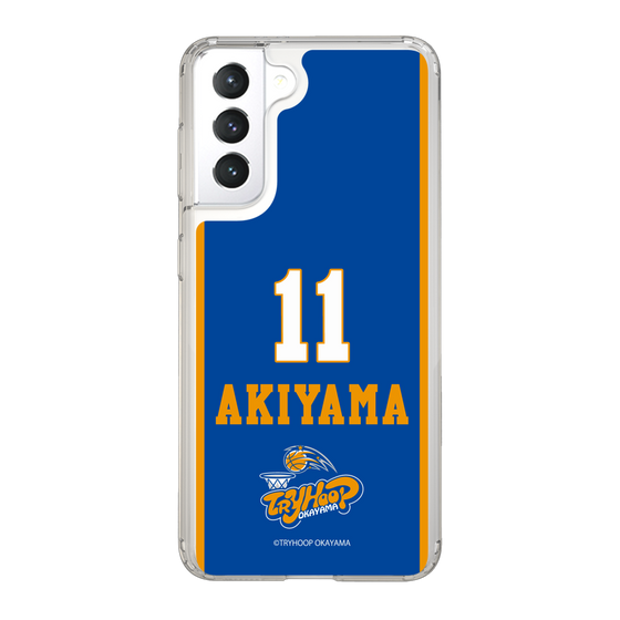 スリムプロテクションケース［ トライフープ岡山 - #11 AKIYAMA ］