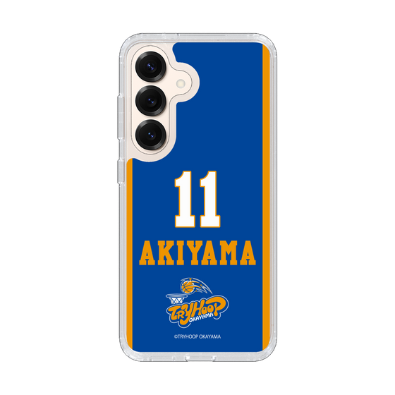 スリムプロテクションケース［ トライフープ岡山 - #11 AKIYAMA ］