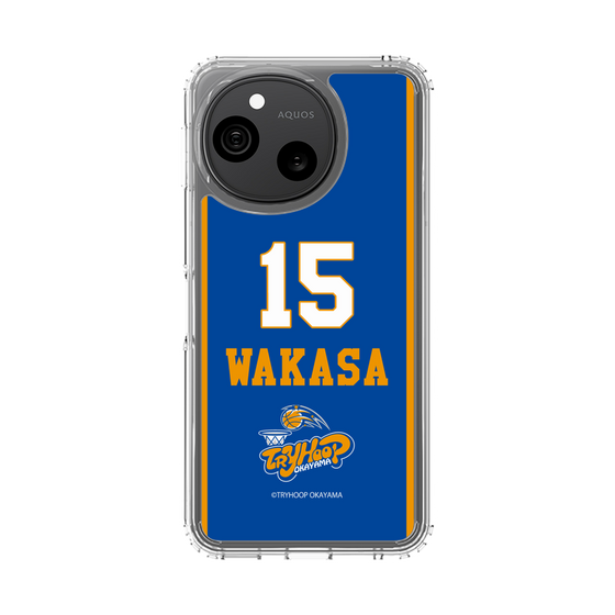 スリムプロテクションケース［ トライフープ岡山 - #15 WAKASA ］