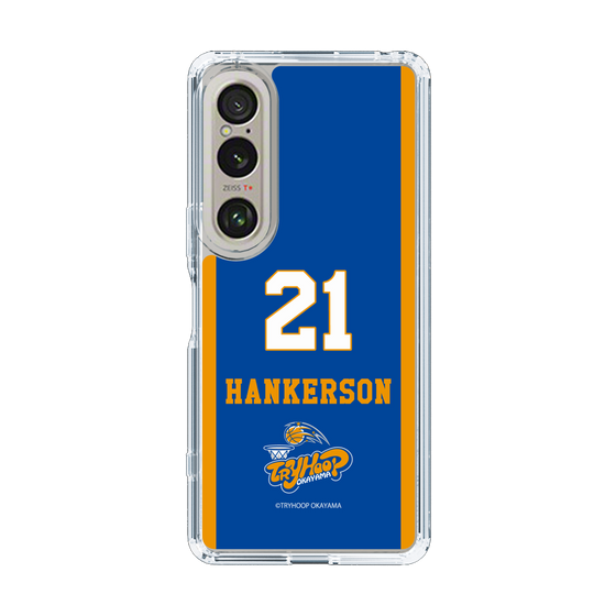 スリムプロテクションケース［ トライフープ岡山 - #21 HANKERSON ］