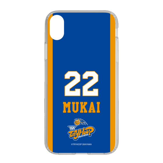 スリムプロテクションケース［ トライフープ岡山 - #22 MUKAI ］