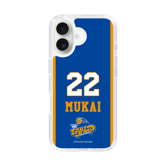 スリムプロテクションケース［ トライフープ岡山 - #22 MUKAI ］