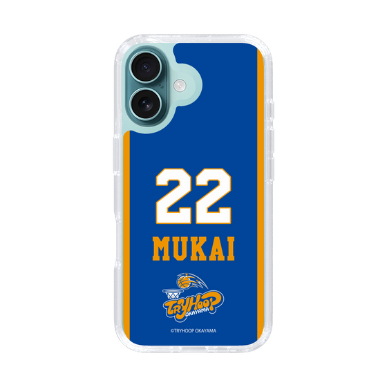 スリムプロテクションケース［ トライフープ岡山 - #22 MUKAI ］