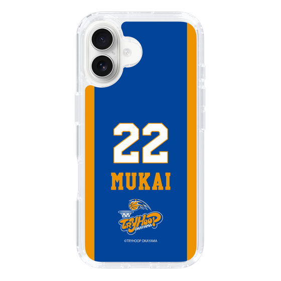 スリムプロテクションケース［ トライフープ岡山 - #22 MUKAI ］
