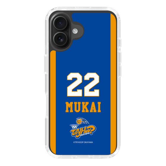 スリムプロテクションケース［ トライフープ岡山 - #22 MUKAI ］