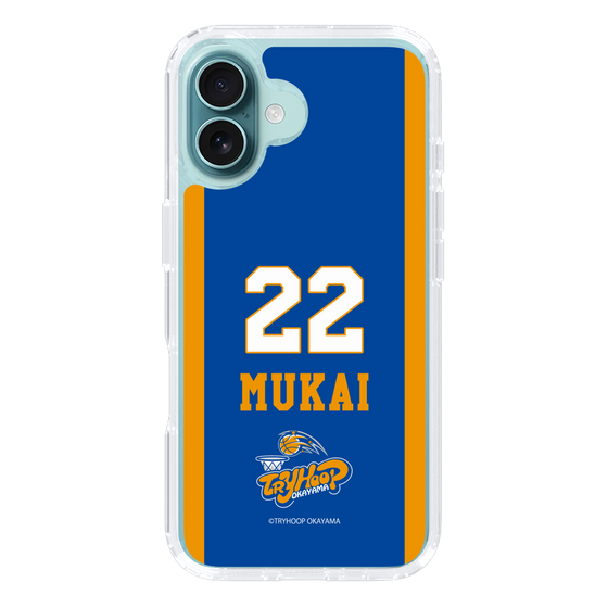 スリムプロテクションケース［ トライフープ岡山 - #22 MUKAI ］