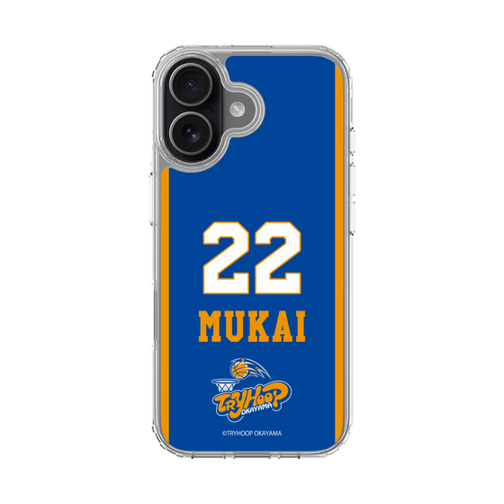 スリムプロテクションケース［ トライフープ岡山 - #22 MUKAI ］