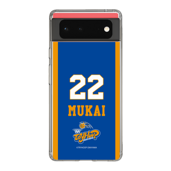 スリムプロテクションケース［ トライフープ岡山 - #22 MUKAI ］