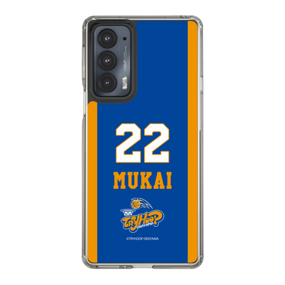 スリムプロテクションケース［ トライフープ岡山 - #22 MUKAI ］