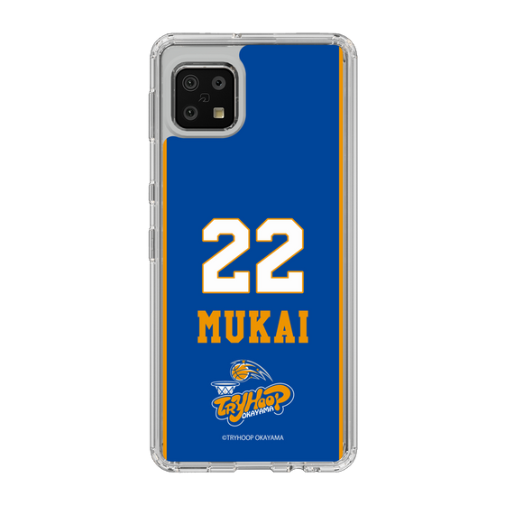 スリムプロテクションケース［ トライフープ岡山 - #22 MUKAI ］