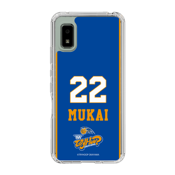 スリムプロテクションケース［ トライフープ岡山 - #22 MUKAI ］