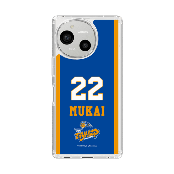 スリムプロテクションケース［ トライフープ岡山 - #22 MUKAI ］