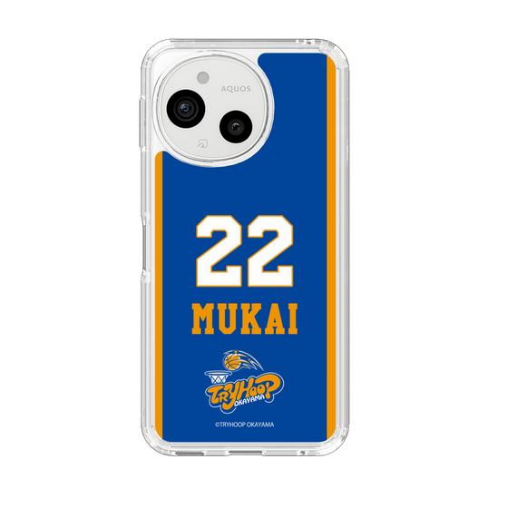 スリムプロテクションケース［ トライフープ岡山 - #22 MUKAI ］