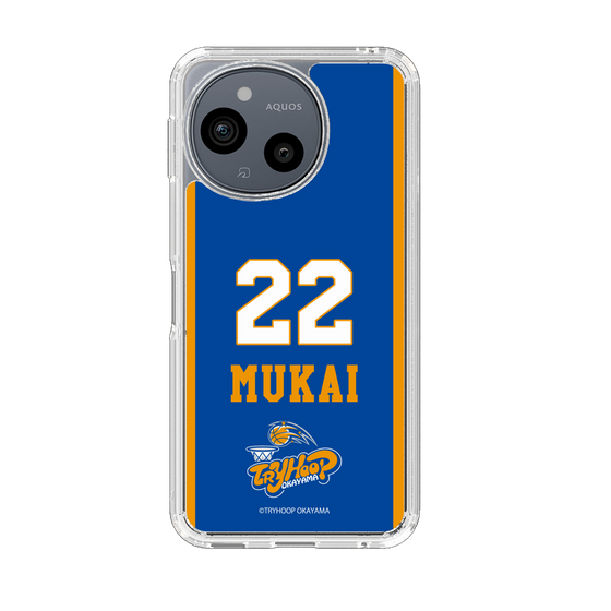 スリムプロテクションケース［ トライフープ岡山 - #22 MUKAI ］