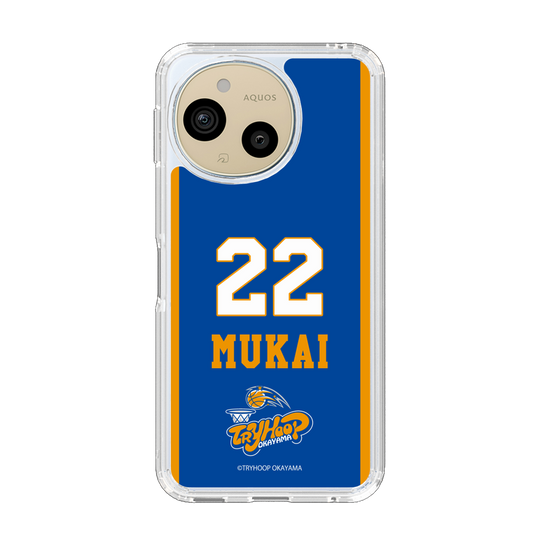 スリムプロテクションケース［ トライフープ岡山 - #22 MUKAI ］