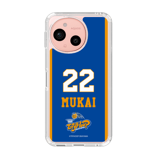 スリムプロテクションケース［ トライフープ岡山 - #22 MUKAI ］