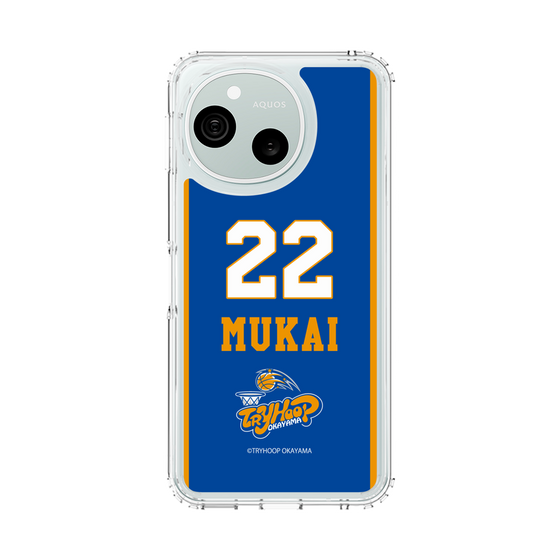 スリムプロテクションケース［ トライフープ岡山 - #22 MUKAI ］