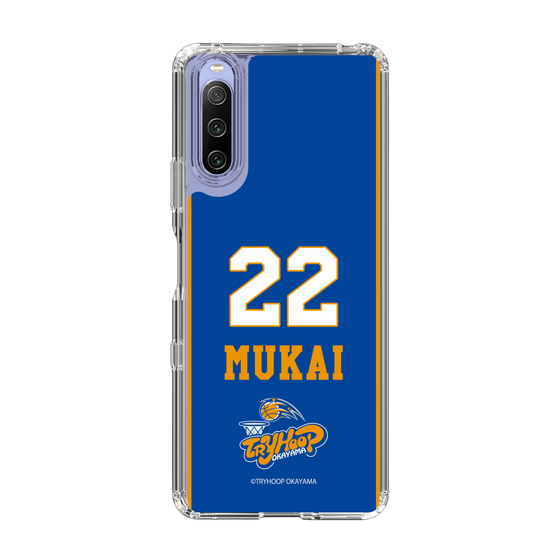 スリムプロテクションケース［ トライフープ岡山 - #22 MUKAI ］