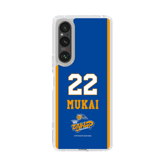 スリムプロテクションケース［ トライフープ岡山 - #22 MUKAI ］