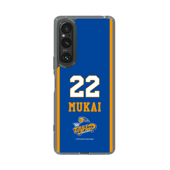スリムプロテクションケース［ トライフープ岡山 - #22 MUKAI ］