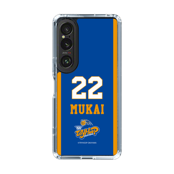 スリムプロテクションケース［ トライフープ岡山 - #22 MUKAI ］