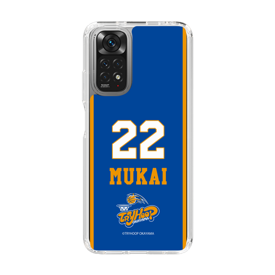 スリムプロテクションケース［ トライフープ岡山 - #22 MUKAI ］