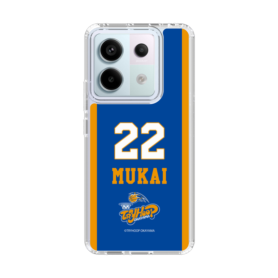 スリムプロテクションケース［ トライフープ岡山 - #22 MUKAI ］