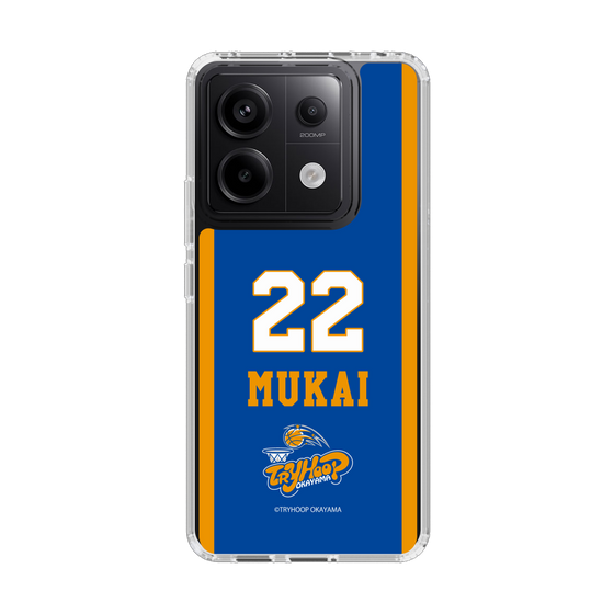 スリムプロテクションケース［ トライフープ岡山 - #22 MUKAI ］