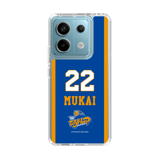 スリムプロテクションケース［ トライフープ岡山 - #22 MUKAI ］