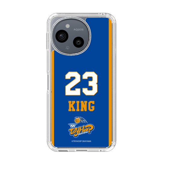 スリムプロテクションケース［ トライフープ岡山 - #23 KING ］