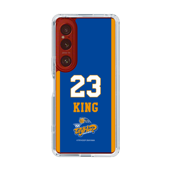 スリムプロテクションケース［ トライフープ岡山 - #23 KING ］