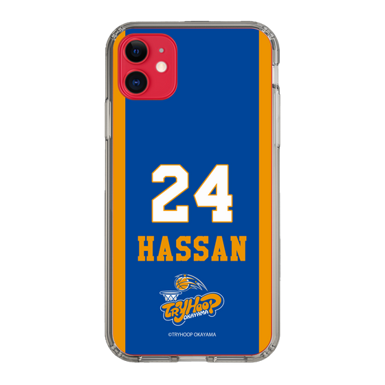 スリムプロテクションケース［ トライフープ岡山 - #24 HASSAN ］