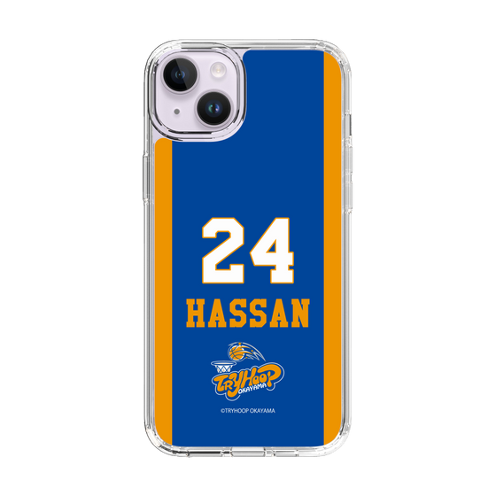 スリムプロテクションケース［ トライフープ岡山 - #24 HASSAN ］