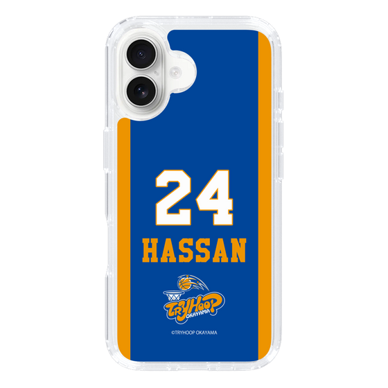 スリムプロテクションケース［ トライフープ岡山 - #24 HASSAN ］