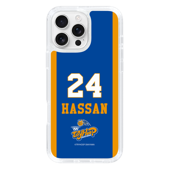スリムプロテクションケース［ トライフープ岡山 - #24 HASSAN ］