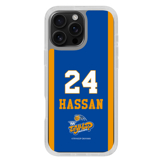 スリムプロテクションケース［ トライフープ岡山 - #24 HASSAN ］