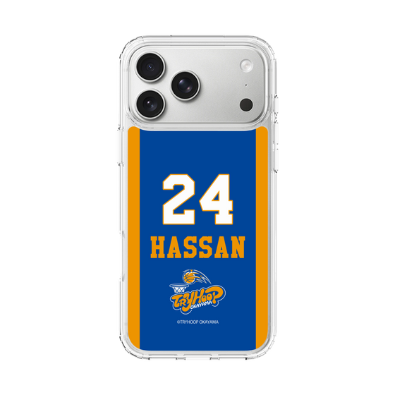 スリムプロテクションケース［ トライフープ岡山 - #24 HASSAN ］