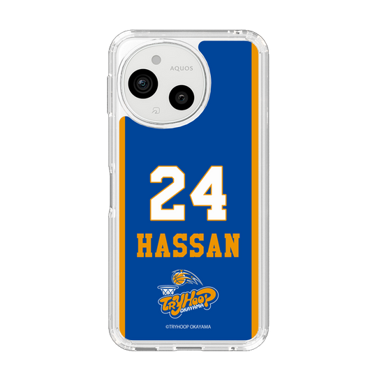 スリムプロテクションケース［ トライフープ岡山 - #24 HASSAN ］