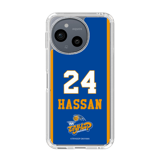 スリムプロテクションケース［ トライフープ岡山 - #24 HASSAN ］