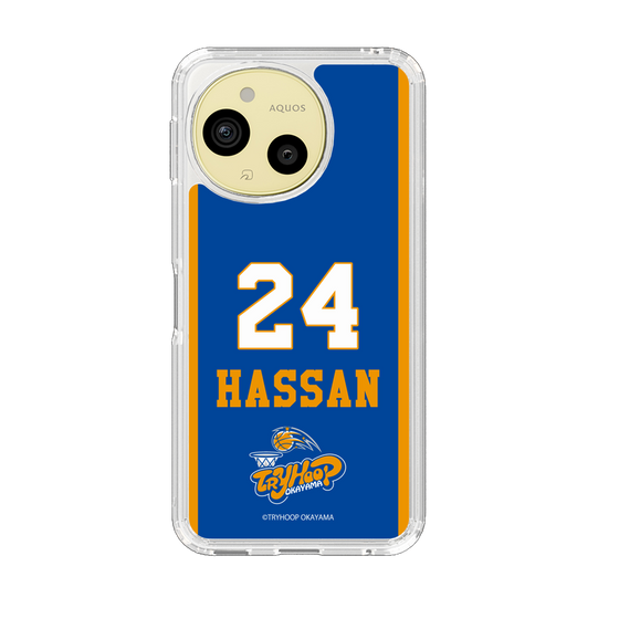 スリムプロテクションケース［ トライフープ岡山 - #24 HASSAN ］