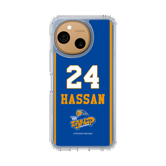 スリムプロテクションケース［ トライフープ岡山 - #24 HASSAN ］