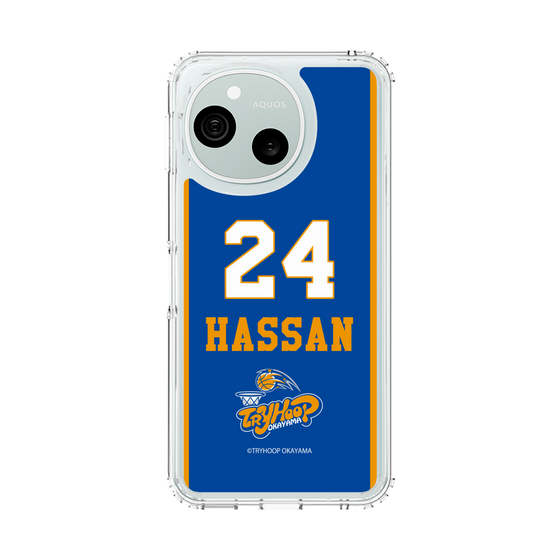 スリムプロテクションケース［ トライフープ岡山 - #24 HASSAN ］