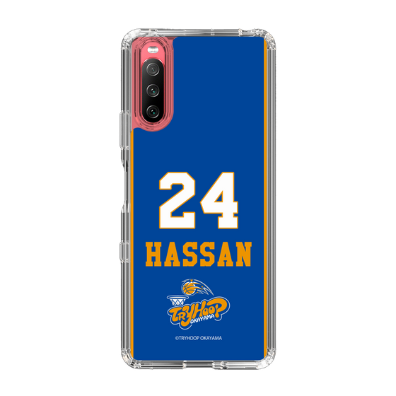 スリムプロテクションケース［ トライフープ岡山 - #24 HASSAN ］