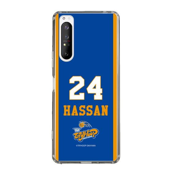スリムプロテクションケース［ トライフープ岡山 - #24 HASSAN ］