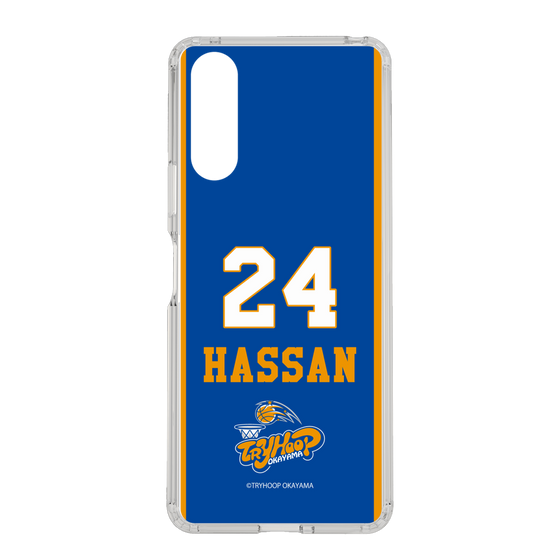 スリムプロテクションケース［ トライフープ岡山 - #24 HASSAN ］
