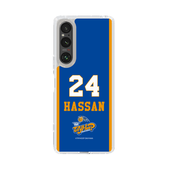 スリムプロテクションケース［ トライフープ岡山 - #24 HASSAN ］