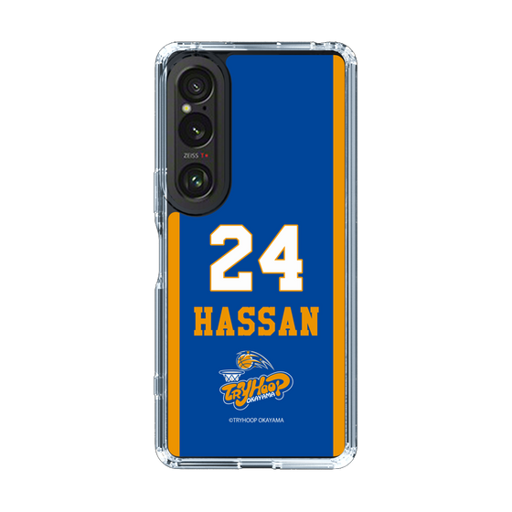 スリムプロテクションケース［ トライフープ岡山 - #24 HASSAN ］