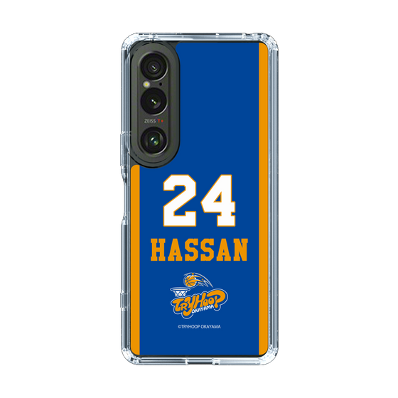 スリムプロテクションケース［ トライフープ岡山 - #24 HASSAN ］