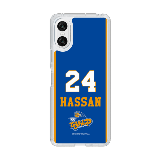 スリムプロテクションケース［ トライフープ岡山 - #24 HASSAN ］